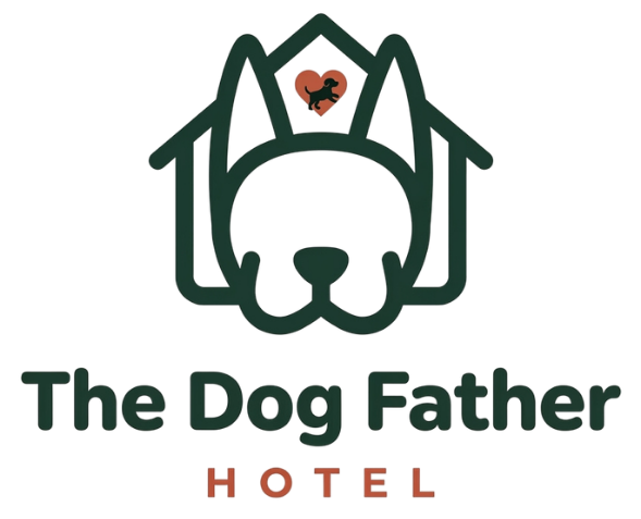 The Dog Father Hotel logo – premium dog boarding in Cairo